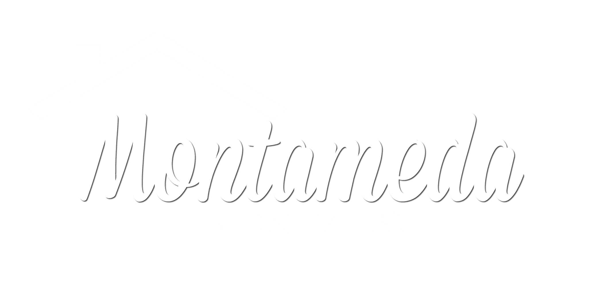 Montameda rentals logo on a green background.